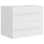 Mobile Lavabo Bianco 60x38,5x48 cm in Legno Multistrato