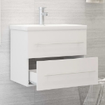 Mobile Lavabo Bianco 60x38,5x48 cm in Legno Multistrato