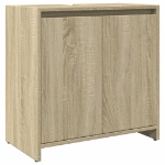 Mobile Lavabo Bagno Rovere Sonoma 60x33x60 cm Legno Multistrato