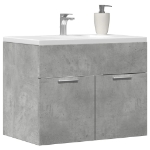 Mobile Sottolavabo Grigio Cemento 60x38,5x46 Legno Multistrato