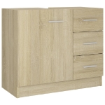 Mobile Sottolavabo Rovere Sonoma 63x30x54 cm Legno Multistrato