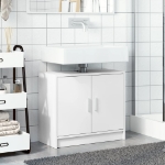 Mobile Lavabo Bianco 63x29x55 cm in Truciolato