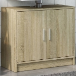 Mobile Lavabo Rovere Sonoma 63x29x55 cm Legno Multistrato