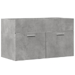 Mobile Sottolavabo Grigio Cemento 80x38,5x46 cm Multistrato