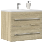 Mobile Lavabo Rovere Sonoma 60x38,5x48 cm in Legno Multistrato