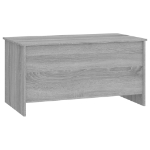 Tavolino Grigio Sonoma 102x55,5x52,5 cm in Legno Multistrato