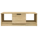 Tavolino da Salotto Rovere Sonoma 102x50x36cm Legno Multistrato