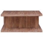 Tavolino da Salotto 70x70x30 cm in Legno Massello di Teak