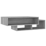 Tavolino da Salotto Grigio Sonoma 105x55x32cm Legno Multistrato