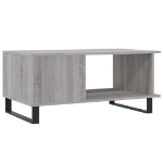 Tavolino da Salotto Grigio Sonoma 90x50x40 cm Legno Multistrato