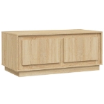 Tavolino da Salotto Rovere Sonoma 102x50x44cm Legno Multistrato