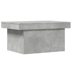 Tavolino Salotto Grigio Cemento 100x55x40 cm Legno Multistrato