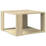 Tavolino Salotto Rovere Sonoma 51,5x51,5x30cm Legno Multistrato