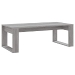 Tavolino da Salotto Grigio Sonoma 102x50x35cm Legno Multistrato