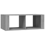 Tavolino da Salotto Grigio Sonoma 100x50x36cm Legno Multistrato