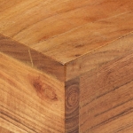 Tavolino da Salotto 68x68x41 cm in Legno Massello di Acacia