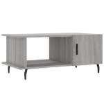 Tavolino da Salotto Grigio Sonoma 90x50x40 cm Legno Multistrato