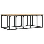 Tavolino Salotto Rovere Sonoma 100x50x35,5cm Legno Multistrato