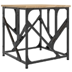 Tavolino Salotto Rovere Sonoma 45x45x47,5 cm Legno Multistrato