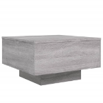 Tavolino da Salotto Grigio Sonoma 55x55x31 cm Legno Multistrato