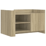 Tavolino da Salotto Rovere Sonoma 80x50x50 cm Legno Multistrato