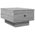 Tavolino Salotto Grigio Sonoma 60x45x31 cm Legno Multistrato