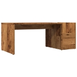 Tavolino da Salotto Legno Antico 90x45x35 cm in Truciolato