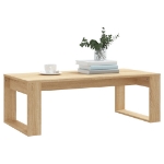 Tavolino da Salotto Rovere Sonoma 102x50x35cm Legno Multistrato