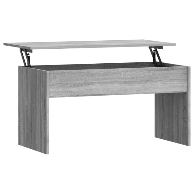 Tavolino Grigio Sonoma 102x50,5x52,5 cm in Legno Multistrato