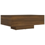 Tavolino da Salotto Rovere Marrone 85x55x31cm Legno Multistrato