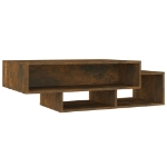 Tavolino da Salotto Rovere Fumo 105x55x32 cm Legno Multistrato