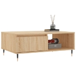 Tavolino da Salotto Rovere Sonoma 90x60x35 cm Legno Multistrato