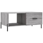 Tavolino da Salotto Grigio Sonoma 90x50x40 cm Legno Multistrato