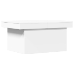 Tavolino da Salotto Bianco 100x55x40 cm in Legno Multistrato