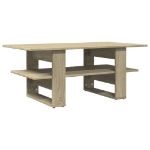 Tavolino da Salotto Rovere Sonoma 102x55x42cm Legno Multistrato