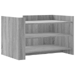 Tavolino Salotto Grigio Sonoma 80x50x50 cm Legno Multistrato