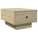 Tavolino da Salotto Rovere Sonoma 60x45x31 cm Legno Multistrato