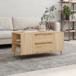 Tavolino Salotto Rovere Sonoma 102x44,5x50 cm Legno Multistrato