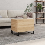 Tavolino Salotto Rovere Sonoma 60x44,5x45 cm Legno Multistrato