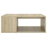 Tavolino da Salotto Rovere Sonoma 90x67x33 cm Legno Multistrato