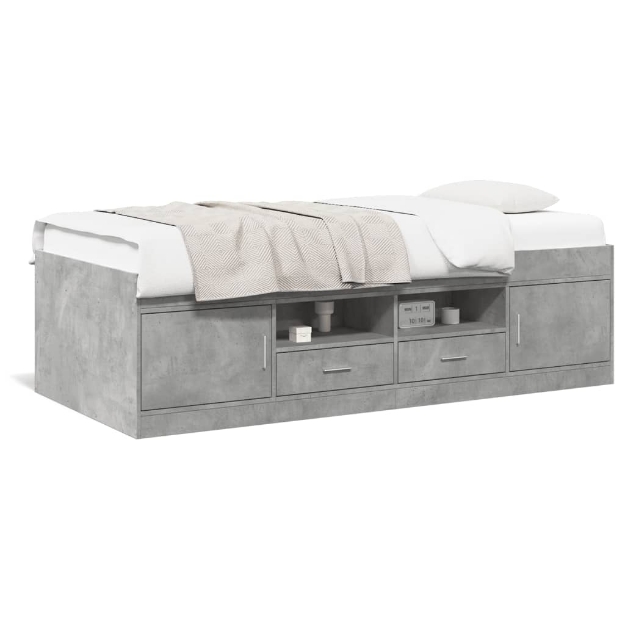 Divano Letto con Cassetti senza Materasso 75x190 cm