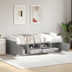 Divano Letto con Cassetti senza Materasso 75x190 cm