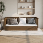 Divano Letto senza Materasso Ambra 90x200cm Legno di Pino