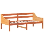 Dormeuse Marrone Cera 75x190 cm in Legno Massello di Pino