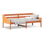 Dormeuse senza Materasso Marrone Cera 80x200 cm Legno di Pino