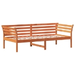 Dormeuse senza Materasso Marrone Cera 80x200 cm Legno di Pino