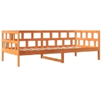 Dormeuse senza Materasso Marrone Cera 80x200 cm Legno di Pino