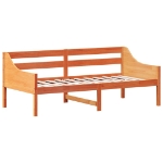 Dormeuse senza Materasso Marrone Cera 90x190 cm Legno di Pino