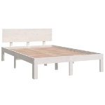 Giroletto Bianco in Legno Massello 120x190 cm Small Double