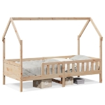 Giroletto Casetta per Bambini 80x200 cm Legno Massello di Pino